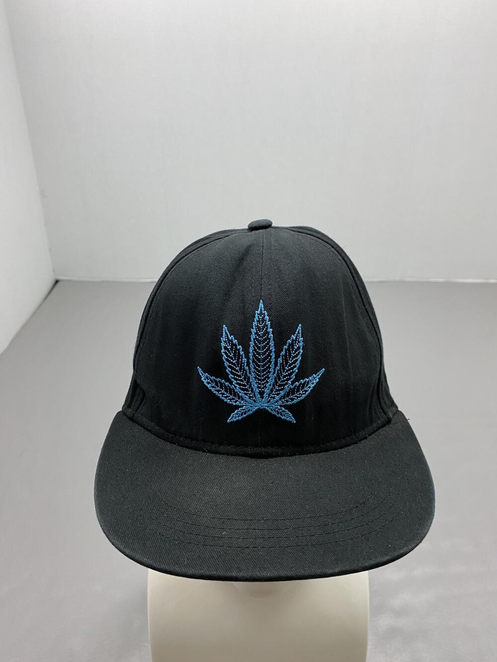 Hat Cap Strap Back One Size Black Rue21 Cannabis Leaf Snapback Mens Adjustable